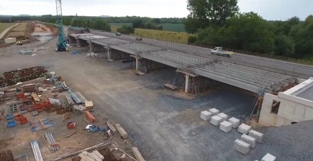 Alun Griffith Powick Viaduct A4440 Worcester Southern Link Road