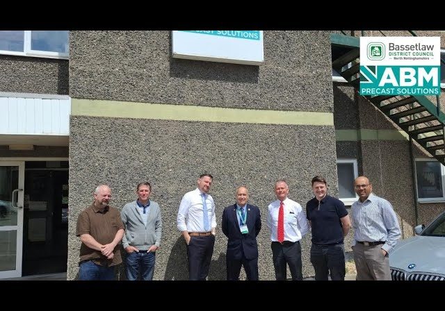 ABM Precast Solutions 29th Anniversary Chairman Bassetlaw District Council Tony Eaton ABM Precast Solutions 29th Anniversary Chairman Bassetlaw District Council Tony Eaton